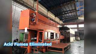 酸性ヒューム密閉室＆スクラバー