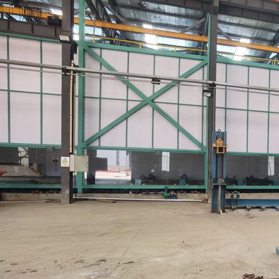Customized Temperature Hot Dip Galvanizing Machine with 1.5-2 Meter Zinc Bath Width and Ceramic Kettle Material